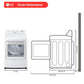 Lg DLE7010W 7.3 Cu. Ft. Ultra Large Capacity Electric Dryer With Sensor Dry Technology