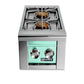 Lynx LSB22SULP Built-In Double Side Burners - Surf