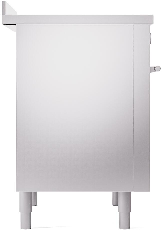 Ilve UPI366WMPSS Professional Plus Ii 36 Inch Electric Freestanding Range In Stainless Steel With Trim