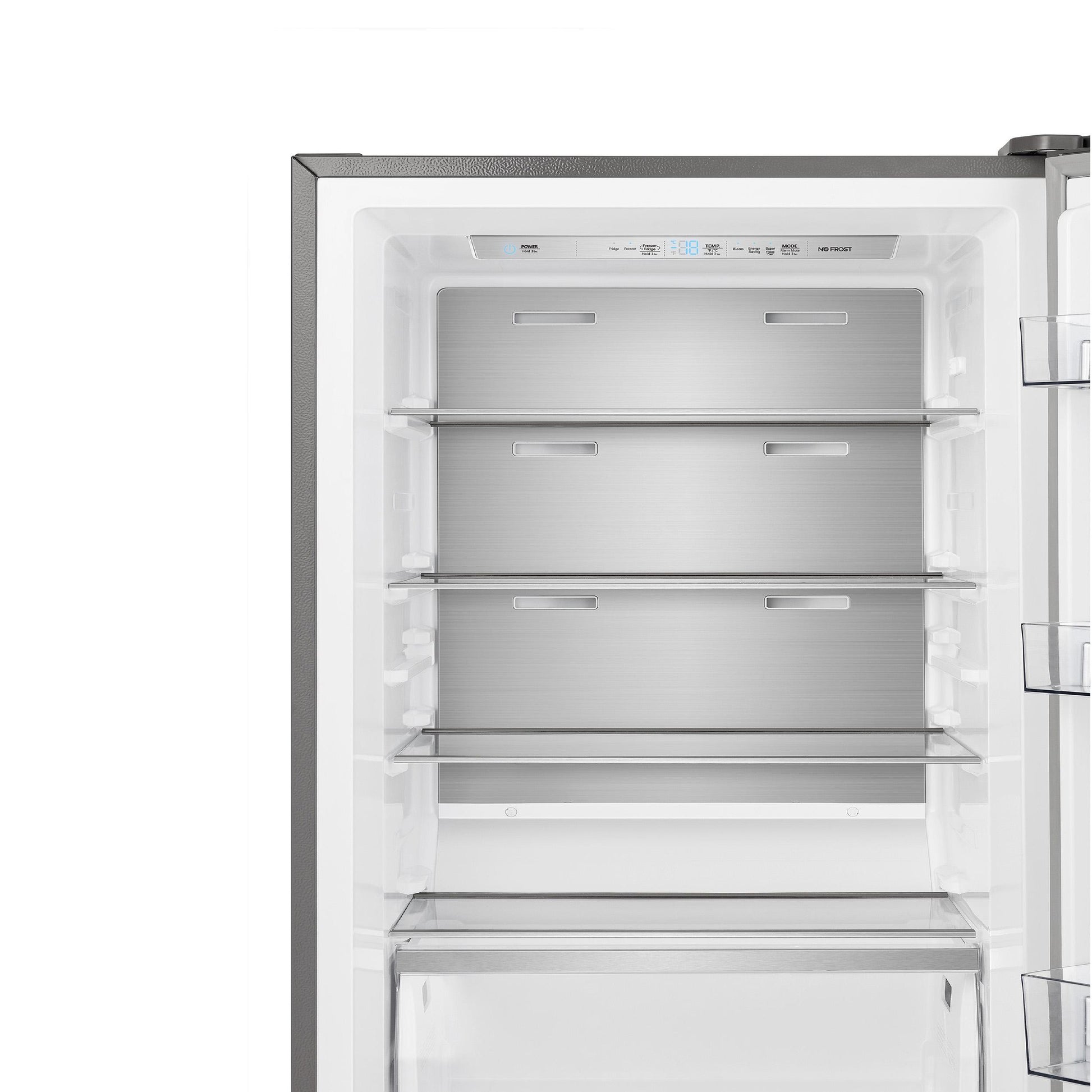 Forno FFFFD172228RS Forno Maderno 28" Right Swing Convertible Freestanding Refrigerator/Freezer In Stainless Steel 13.6 Cu.Ft.
