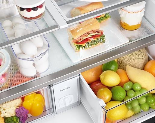 Dacor DRF36C500MT 36 Inch Counter Depth French Door With A Reveal™ Door, Graphite Stainless