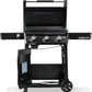 Napoleon Bbq F24DFTNK Freestyle 24 Inch Pre-Seasoned Non-Stick Griddle , Natural Gas, Black