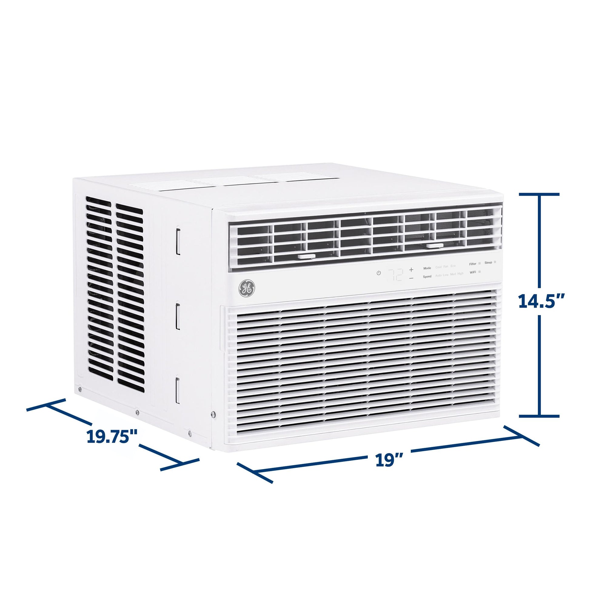 Ge Appliances AWCS10WWF Ge® 10,000 Btu Smart Electronic Window Air Conditioner For Medium Rooms Up To 450 Sq. Ft.