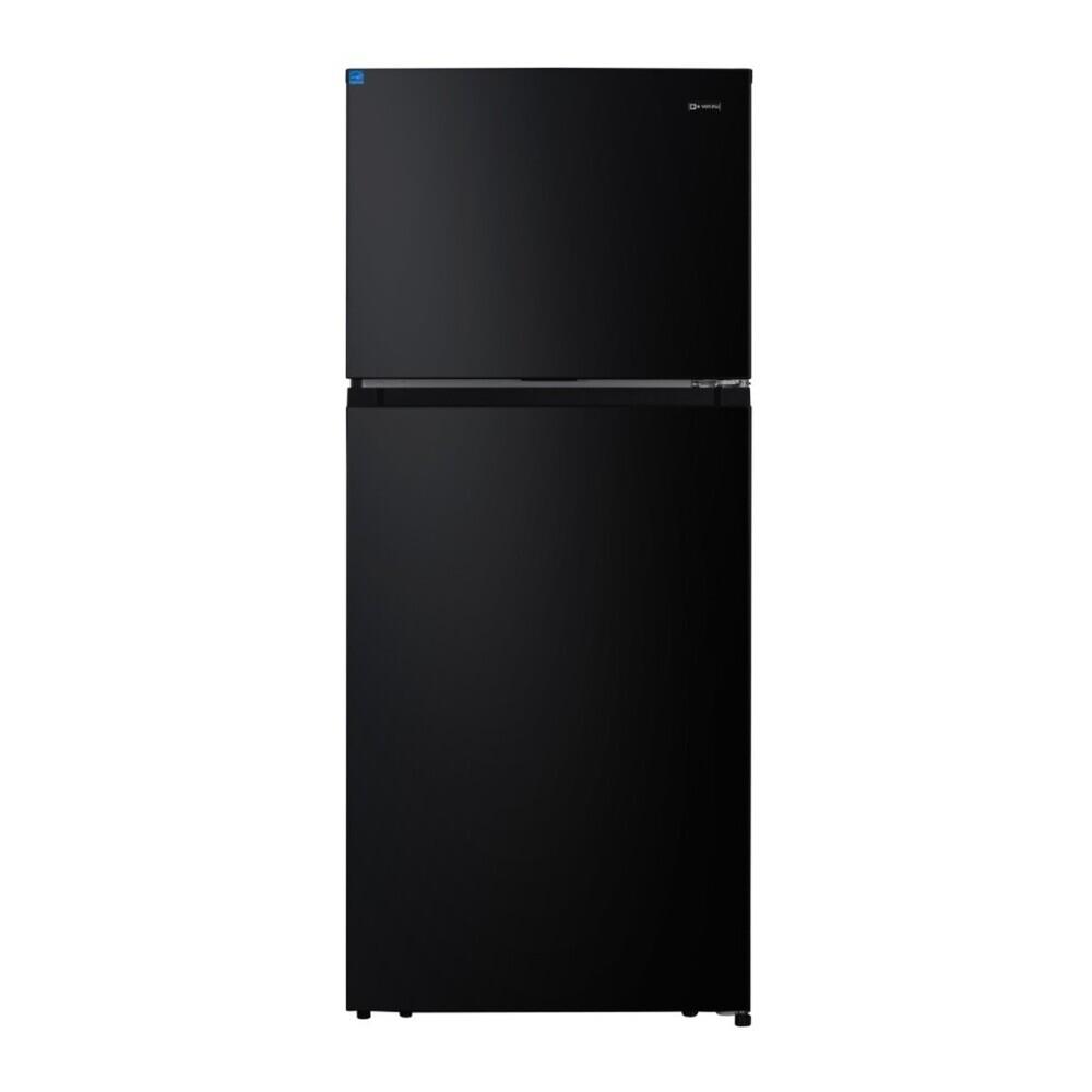 Verona VEFTF2817RBK Verona Veftf2817Rbk 28 Inch Top Freezer Refrigerator With 17.6 Cu. Ft. Total Capacity, Reversible Doors, Recessed Handle, Energy Star (Black)