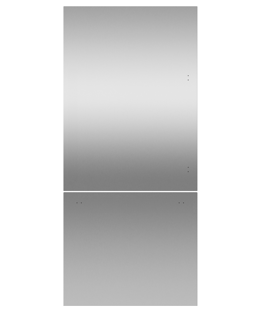 Fisher & Paykel RD3684WLD Door Panel For Integrated Refrigerator Freezer, 36", Left Hinge