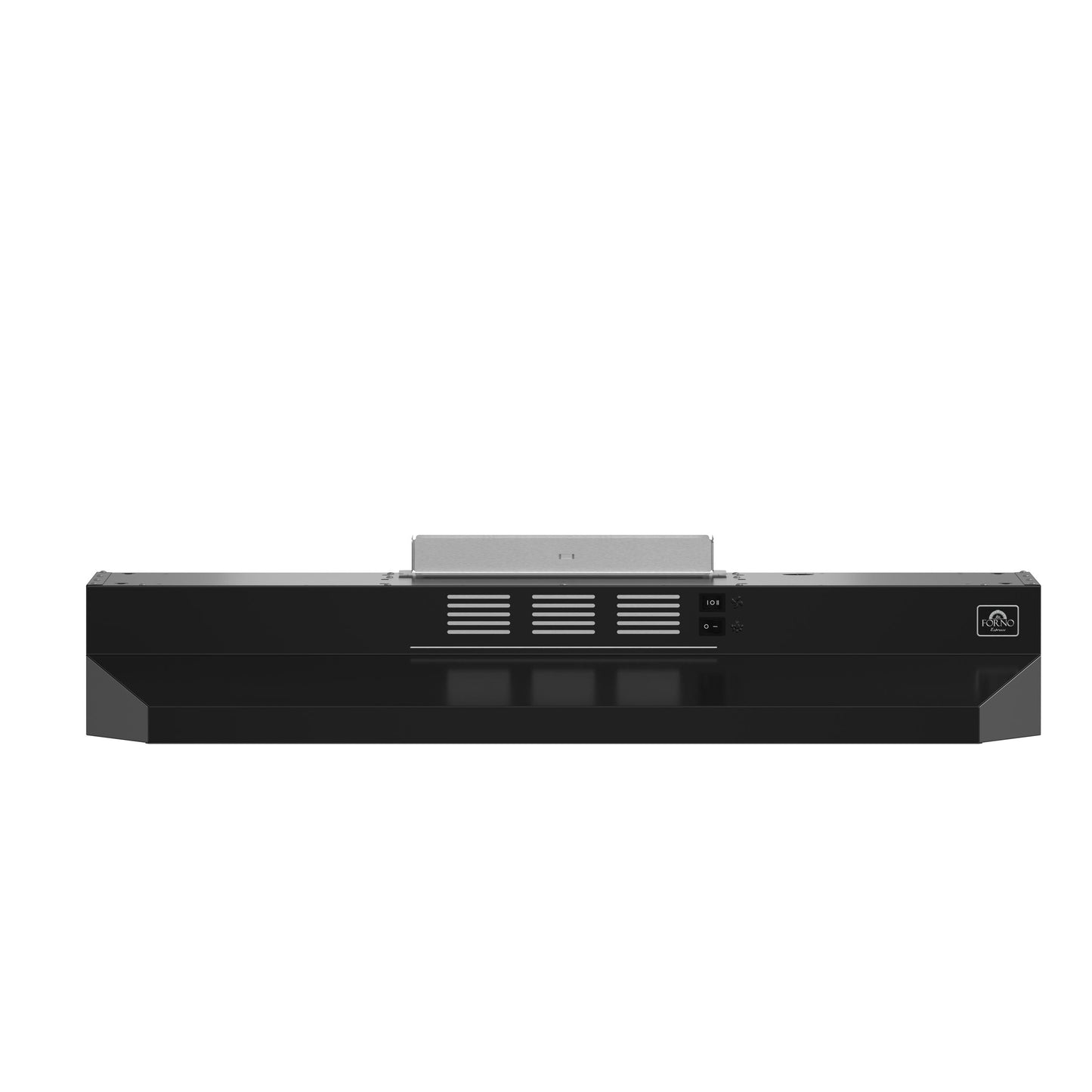 Forno FRHUC520030BLK Forno Cappa 30-Inch Under Cabinet Range Hood, Black, 200 Cfm, Convertible, Led Lighting