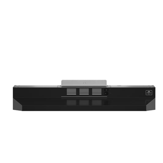 Forno FRHUC520030BLK Forno Cappa 30-Inch Under Cabinet Range Hood, Black, 200 Cfm, Convertible, Led Lighting