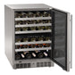 Marvel MRWD224SG31A 24 Inch Dual-Zone Wine Refrigerator With Door Style - Stainless Steel Frame Glass