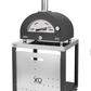 Xo Appliance XOPIZZA1HCAL Countertop Hybrid Gas & Wood Oven In Black