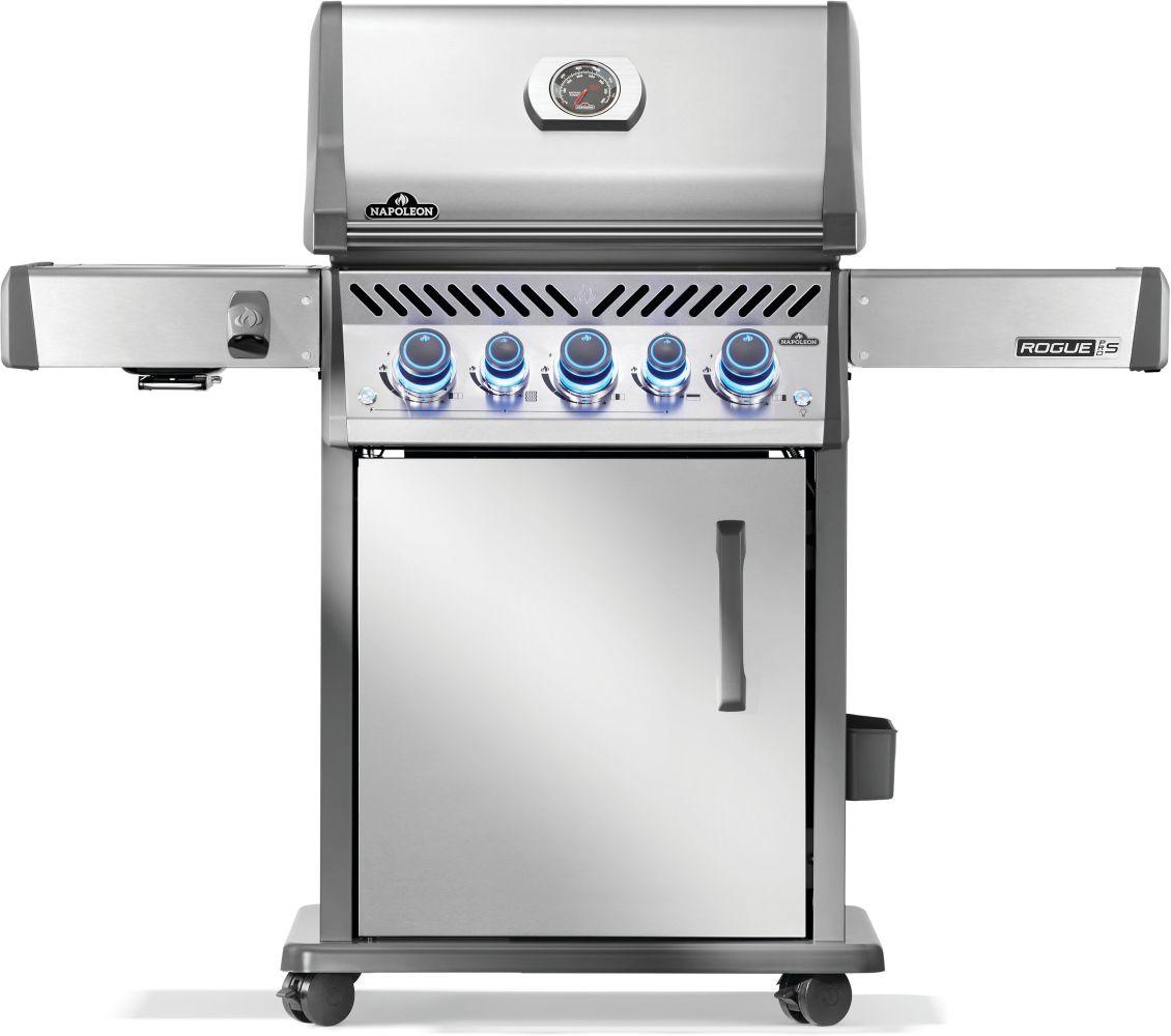Napoleon Bbq RPS425RSIBNSS2 Rogue Pro-S 425 Rsib With Infrared Side And Rear Burner , Natural Gas, Stainless Steel