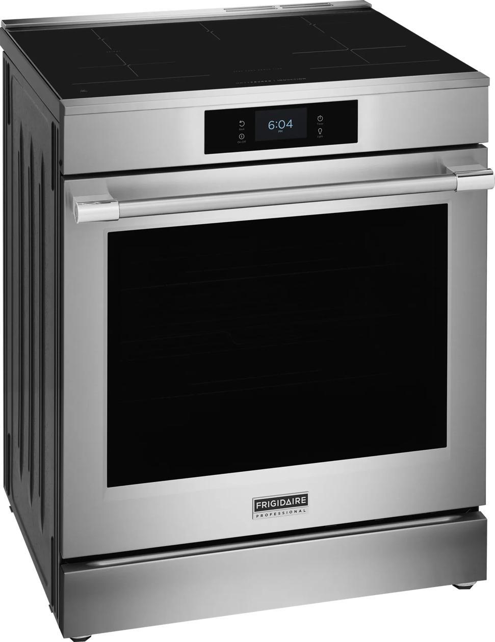 Frigidaire PCFI3085BF 30" Induction Range With Stone-Baked Pizza