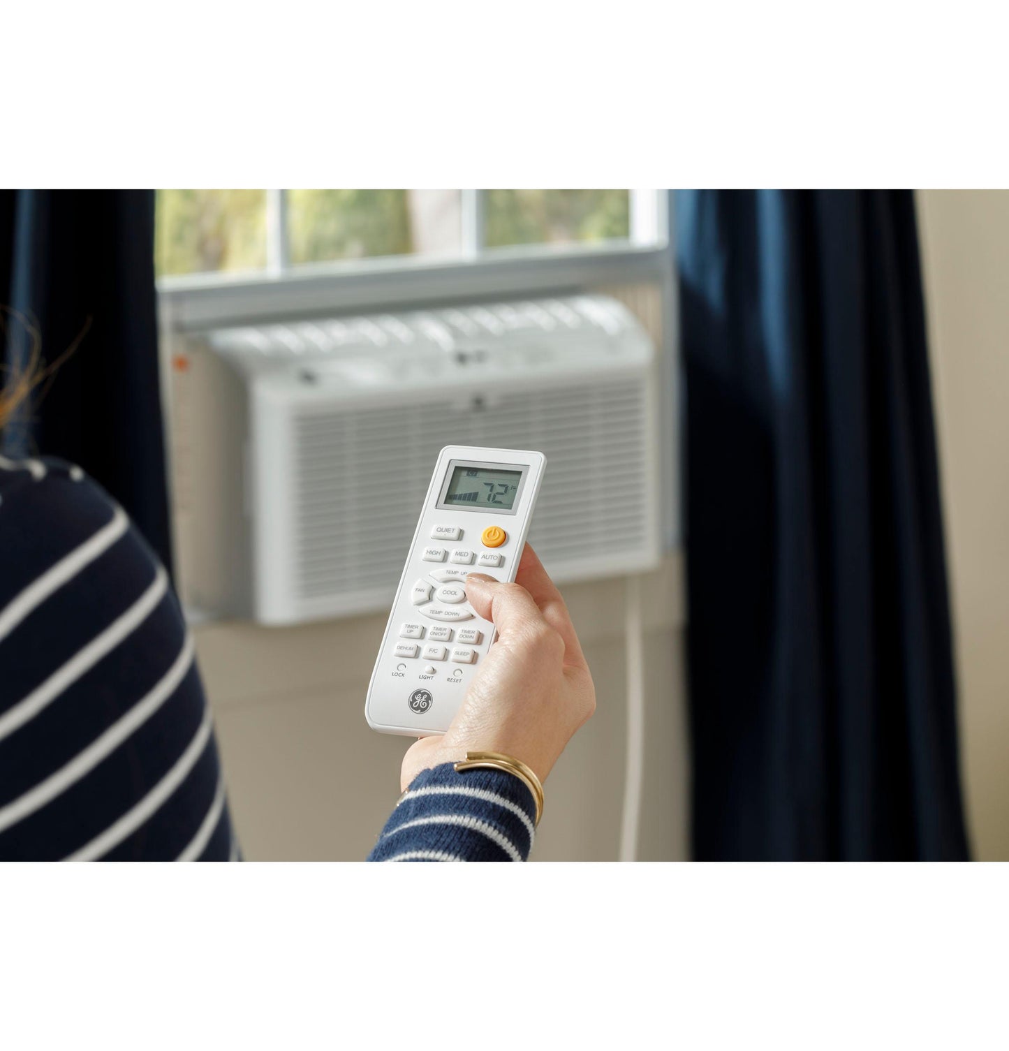 Ge Appliances AHEL08BB Ge® 8,000 Btu Ultra Quiet Window Air Conditioner For Medium Rooms Up To 350 Sq. Ft.