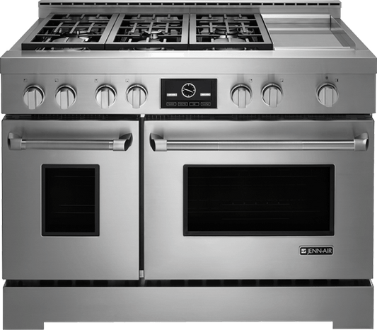 Jennair JLRP548WP 48" Pro-Style® Lp Range With Griddle And Multimode® Convection System