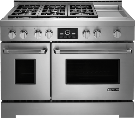 Jennair JLRP548WP 48" Pro-Style® Lp Range With Griddle And Multimode® Convection System