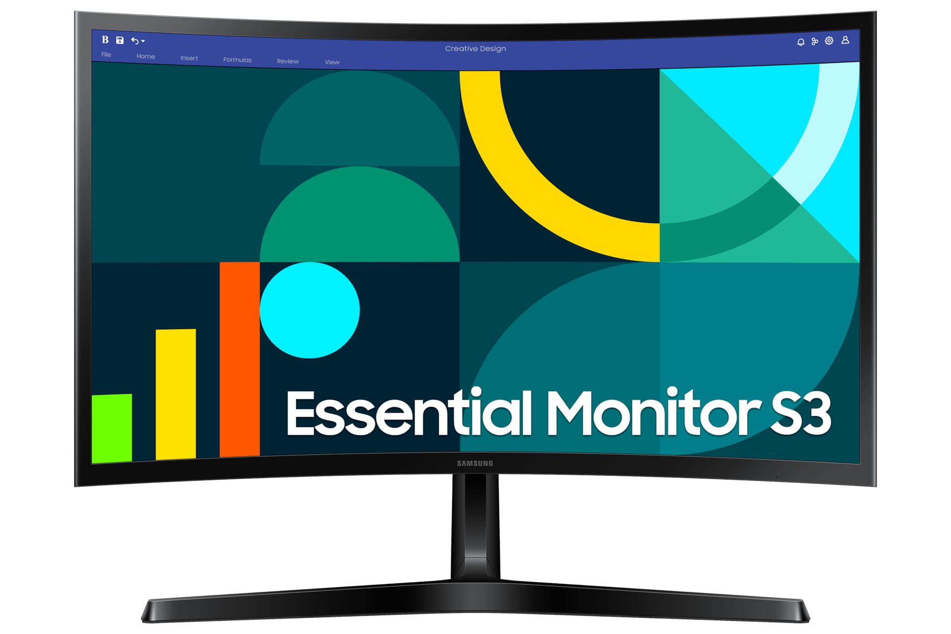 Samsung LS24D366GANXZA 24 Inch Essential Monitor S3 S36Gd Fhd