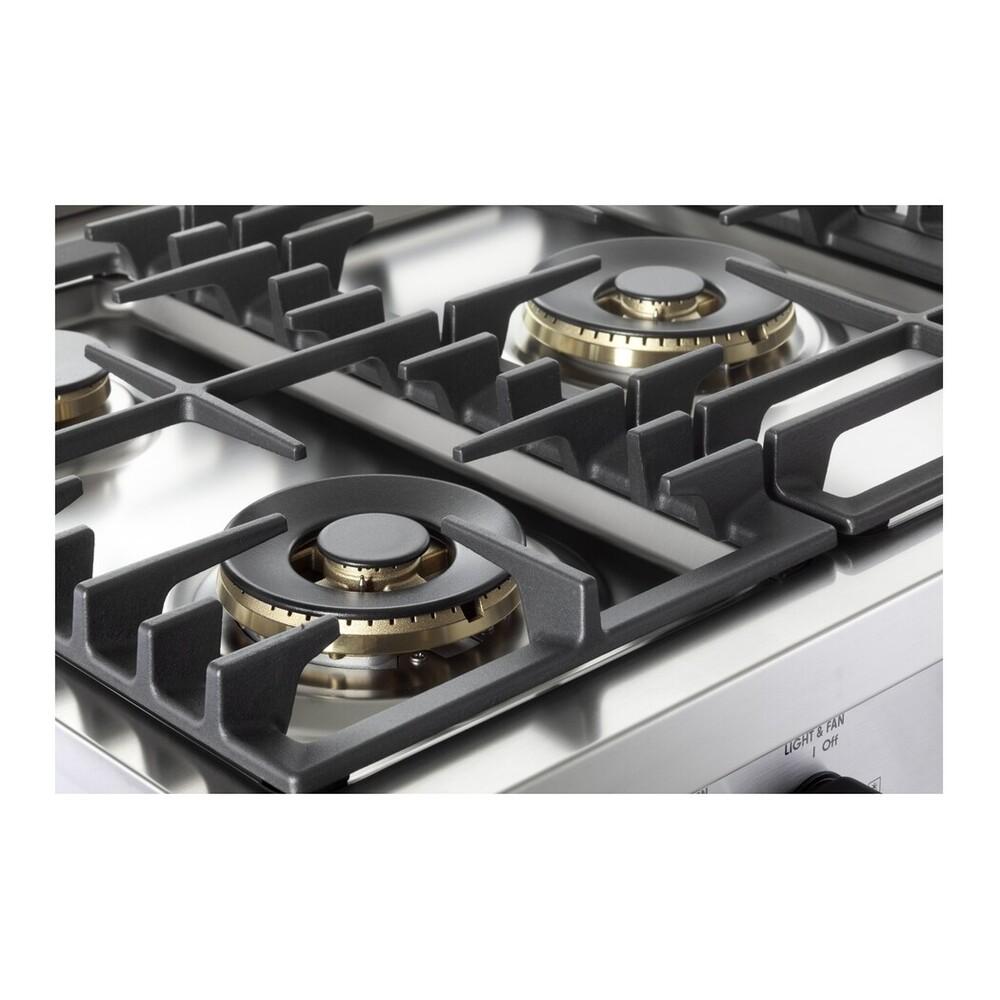 Verona VUFSGG486DSS Verona Ultima 48" Gas Range With 6 Brass Burners, Griddle In Stainless Steel