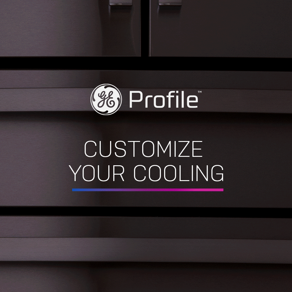 Ge Appliances PXD22BYPFS Ge Profile&#8482; 22.4 Cu. Ft. Smart Counter-Depth Fingerprint Resistant 4-Door French-Door Refrigerator With Door In Door