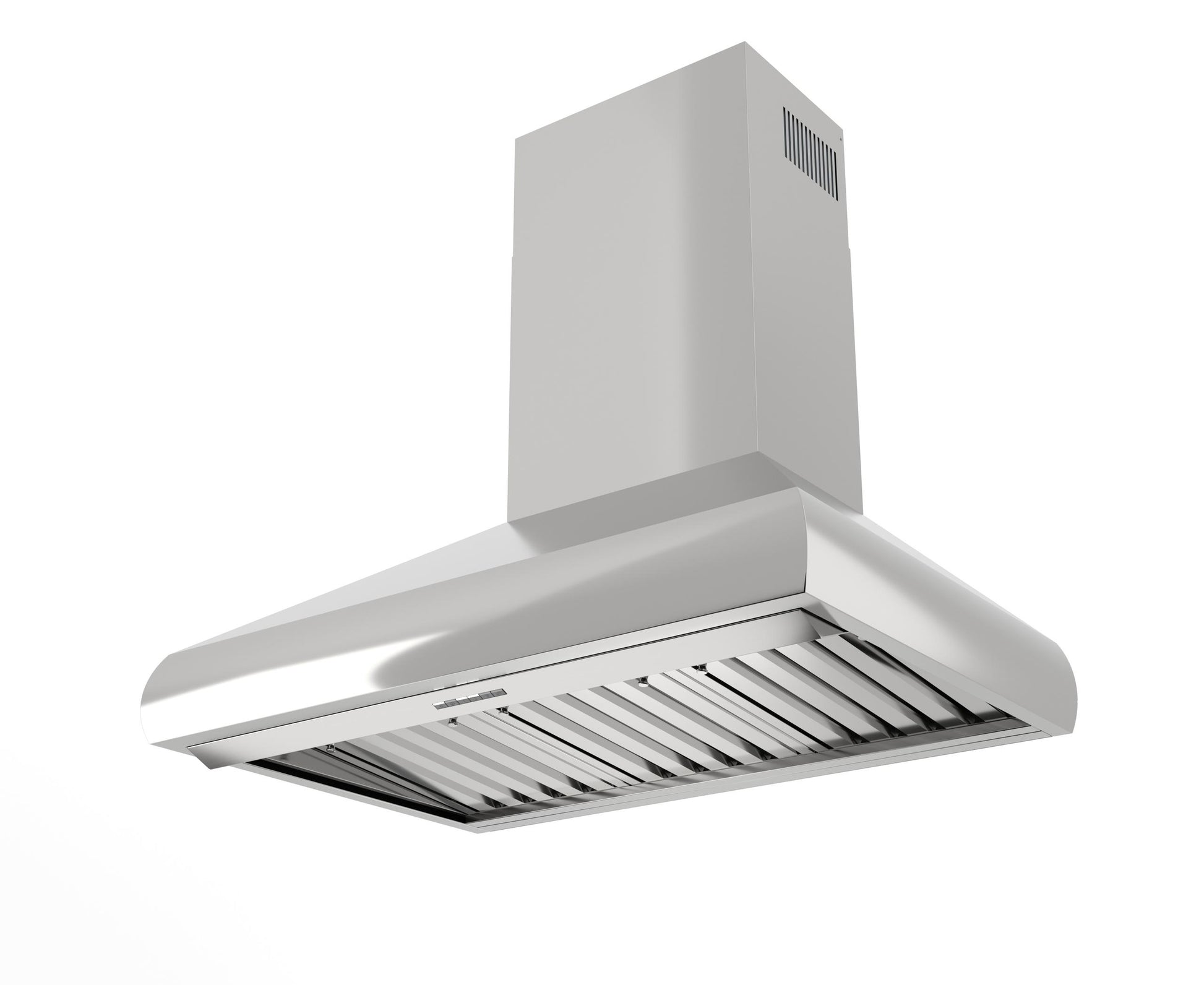Xo Appliance XOVW48SC 48In Pro Wall Chimney Hood Ss Rounded Lip 600/395 Cfm