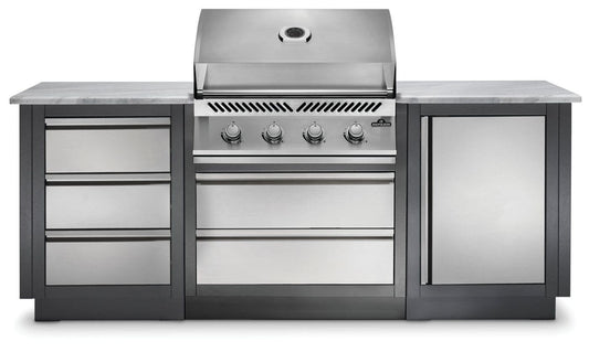 Napoleon Bbq ODK100BI32PSS Oasis 100 Outdoor Kitchen, Built-In 500 Series 32 Built-In 500 Series 32 , Propane, Stainless Steel