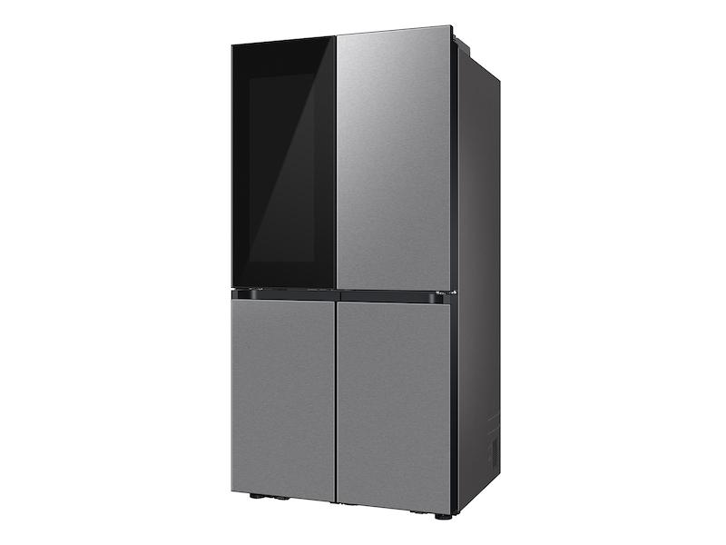 Samsung RF23DB9700QL Bespoke Counter Depth 4-Door Flex™ Refrigerator (23 Cu. Ft.) With Beverage Zone™ And Auto Open Door In Stainless Steel