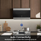 Samsung ME80H2160R Bespoke Over-The-Range Microwave Dualvent Technology Auto Connectivity 500 Cfm