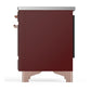 Ilve UMIB36NR3BUP Ilve Umib36Nr3Bup Majestic Iii 36 Inch Induction Range With 6 Elements, 3.5 Cu. Ft. Total Oven Capacity (Triple Glass Door, Burgundy, Copper)