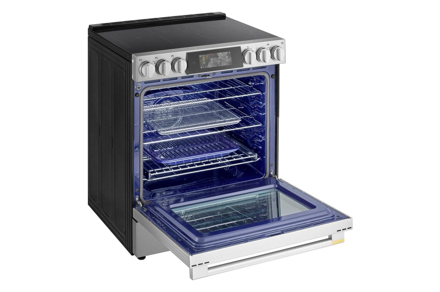 Lg LSIU6339XE Lg Signature 6.3 Cu. Ft. Smart Induction Slide-In Range With Dynamic Probake Convection®, Air Fry, Air Sous Vide, Pizza Mode And Ai Gourmet Camera