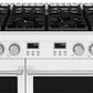 Thor Kitchen ARG48WLP 48 Inch Contemporary Professional Liquid Propane Range In White