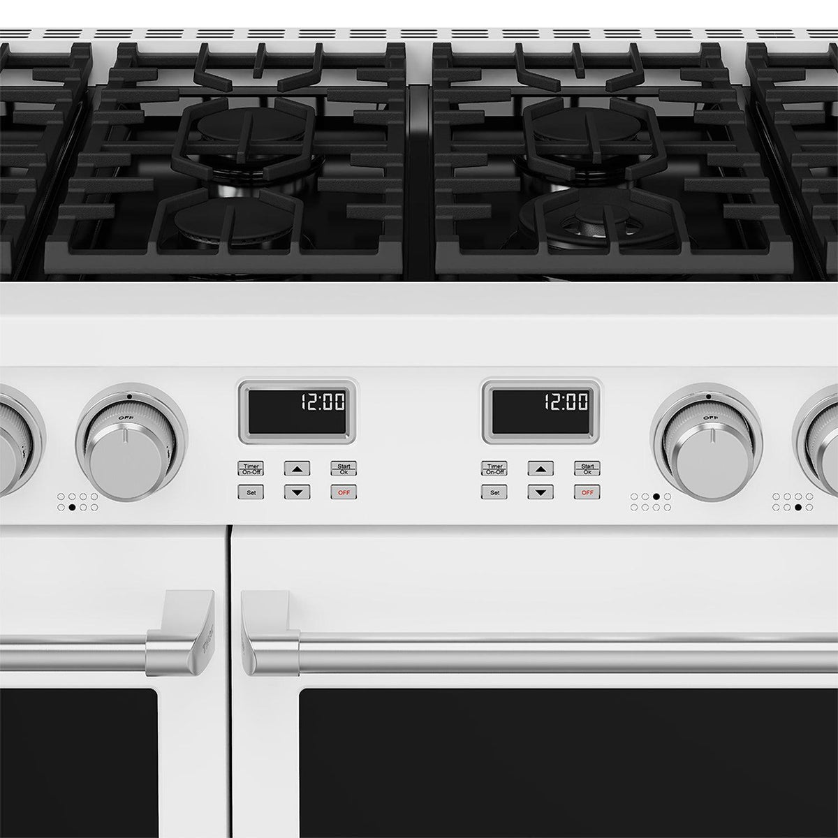 Thor Kitchen ARG48WLP 48 Inch Contemporary Professional Liquid Propane Range In White