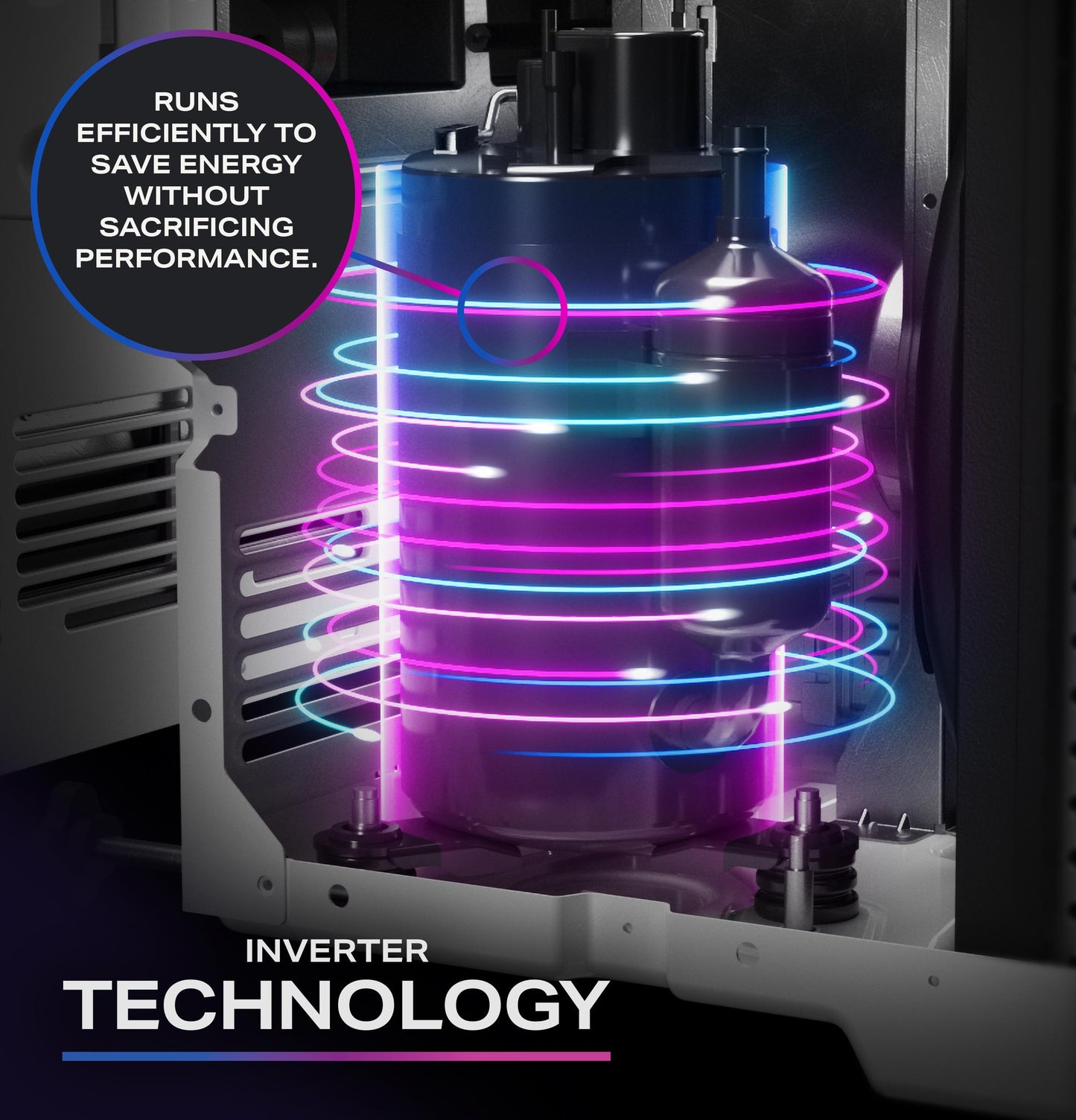 Ge Appliances PWDV08WWF Ge Profile™ Energy Star® 8,000 Btu Inverter Smart Ultra Quiet Window Air Conditioner For Medium Rooms Up To 350 Sq. Ft.