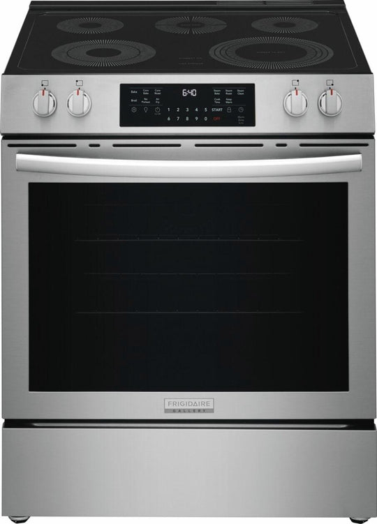Frigidaire GCFE3059BF 30" Front Control Electric Range With Total Convection