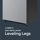 Element Appliance EXUF17CEES Element 17.0 Cu. Ft. Upright Convertible Freezer / Refrigerator - Stainless Steel, Energy Star (Exuf17Cees)