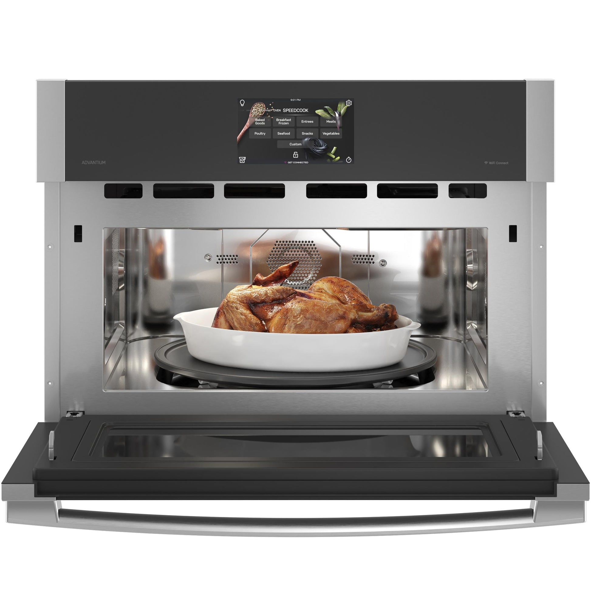 Ge Appliances PSB9100SVSS Ge Profile™ 27" Single Wall Oven With 120V Advantium® Technology