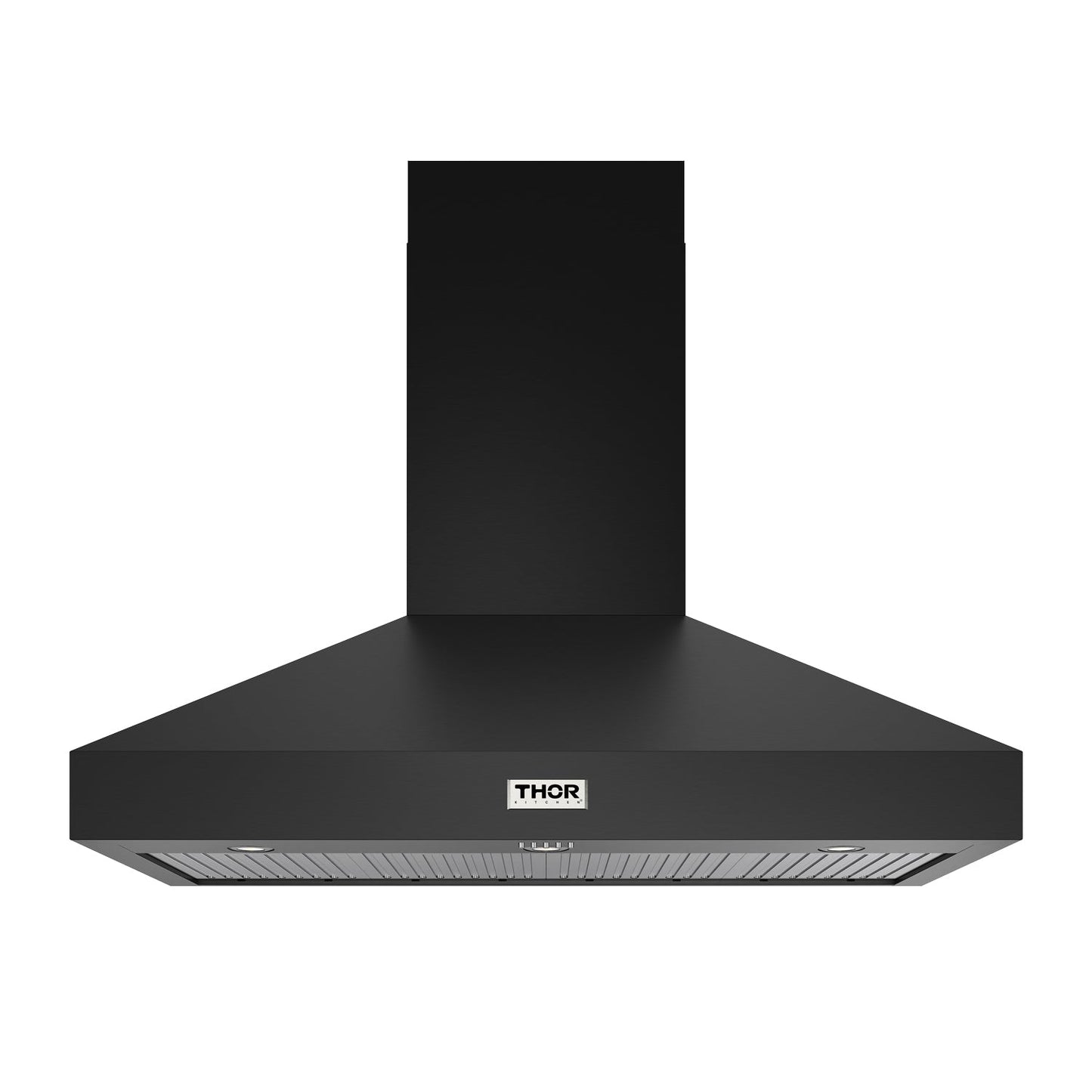 Thor Kitchen TRH48PB 48" Professional Wall Mount Pyramid Range Hood In Black
