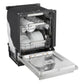 Lg LDNTH753S Smart Flushfit™ Top Control Dishwasher With 1-Hour Wash & Dry, Quadwash® Pro, Truesteam® And Dynamic Heat Dry™ W/Autovent Dry™