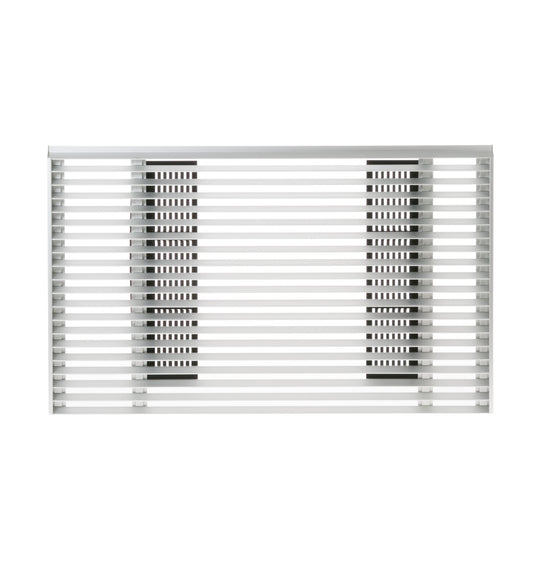Ge Appliances RAG26AA Architectural Aluminum Louvered Extruded Grille (J Series)