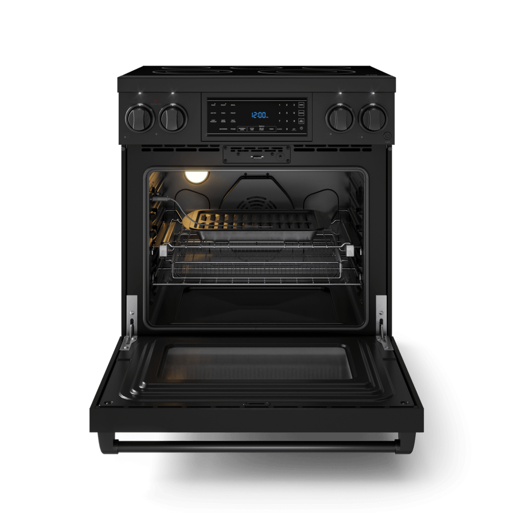 Thor Kitchen RSE30B 30 Inch Professional Electric Range With Tilt Panel Touch Control In Black Gordon Ramsay Series - Rse30B