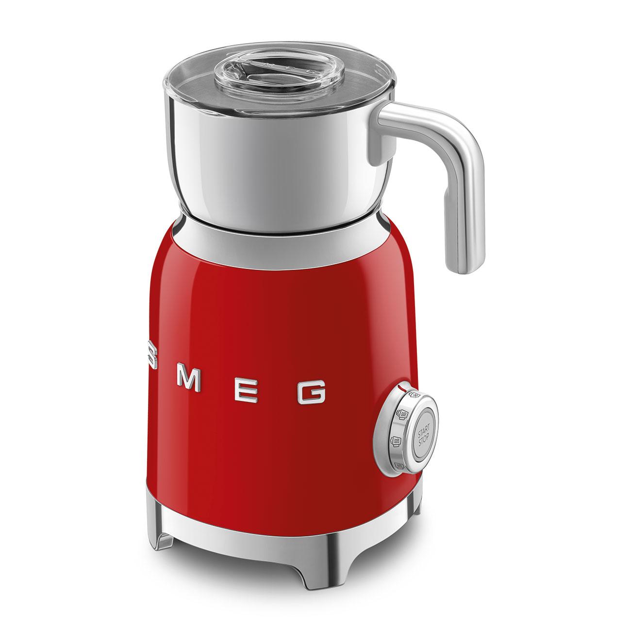 Smeg MFF11RDUS Milk Frother Red Mff11Rdus