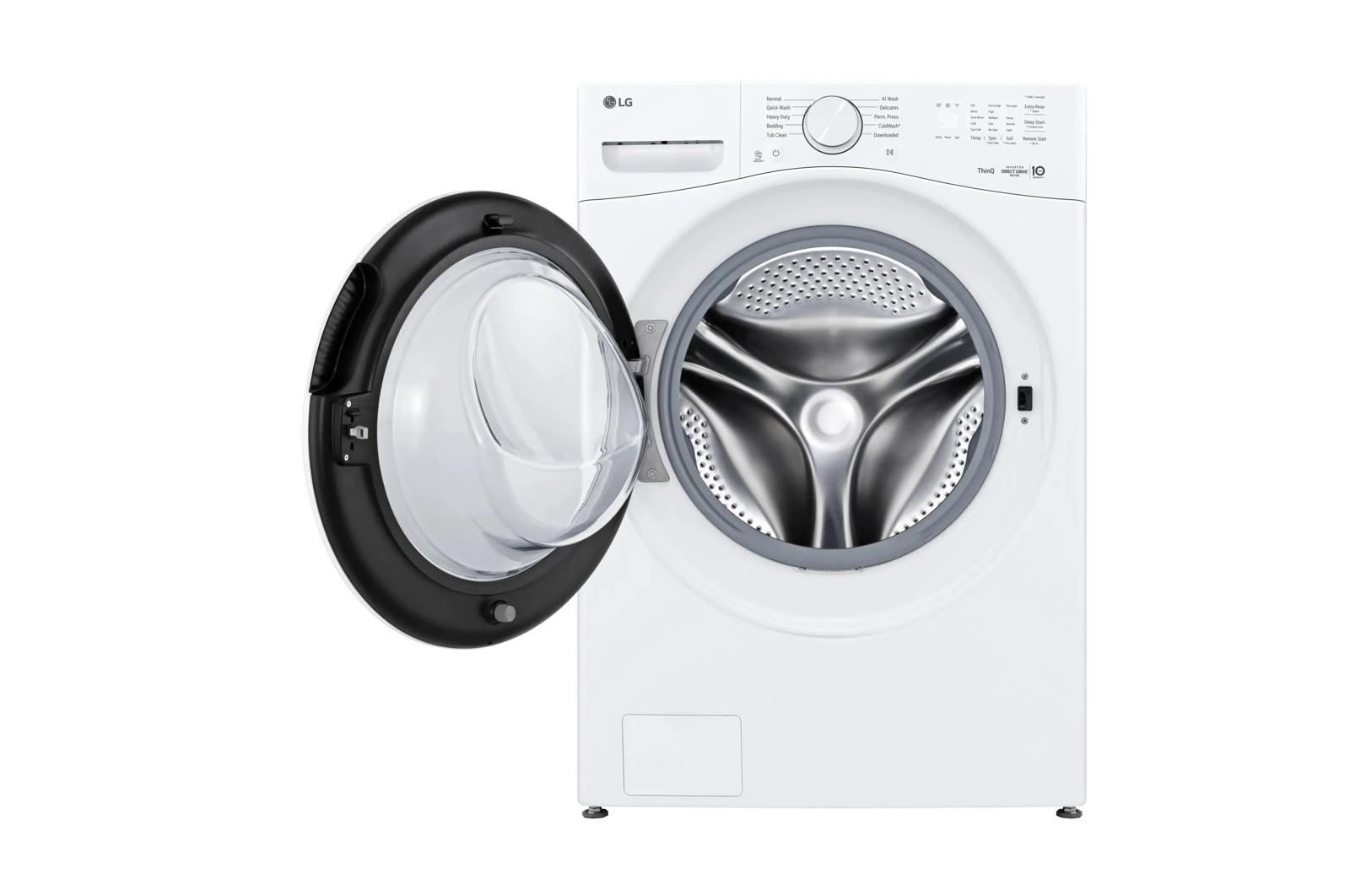 Lg WM3420CW 4.5 Cu. Ft. Ultra Large Capacity Smart Front Load Washer