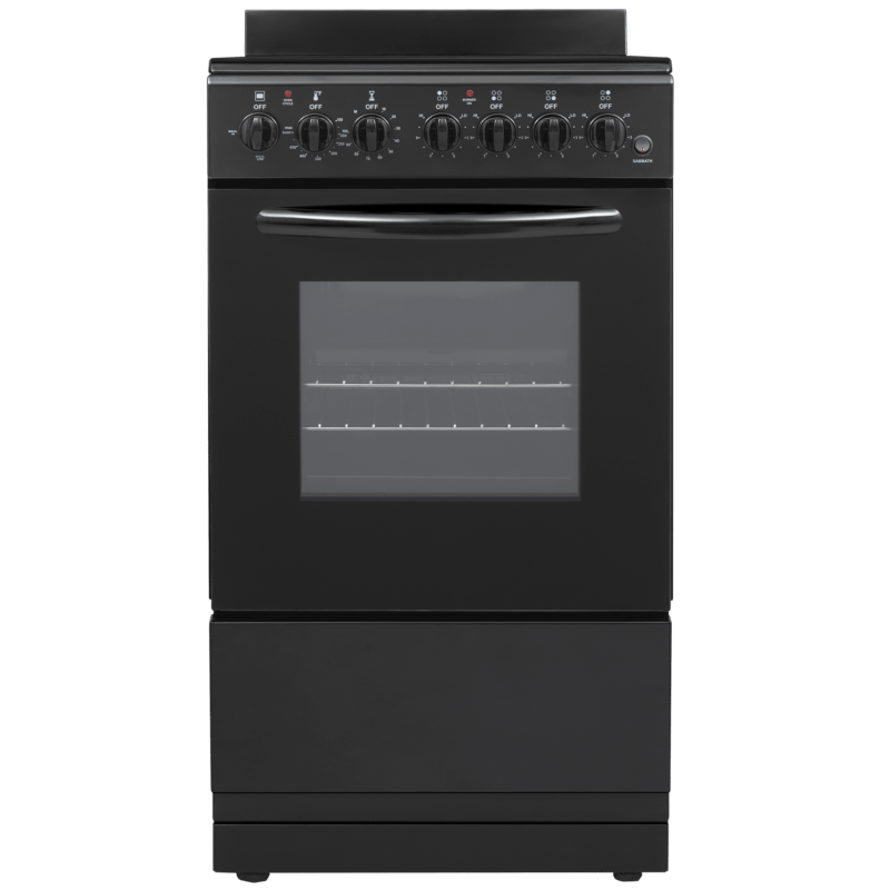 Element Appliance EER204MSCB Element 1.9 Cu. Ft. 20 Electric Range - Black (Eer204Mscb)