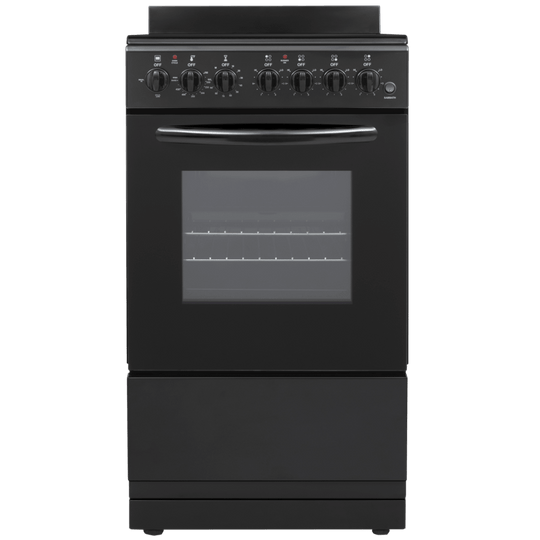 Element Appliance EER204MSCB Element 1.9 Cu. Ft. 20 Electric Range - Black (Eer204Mscb)