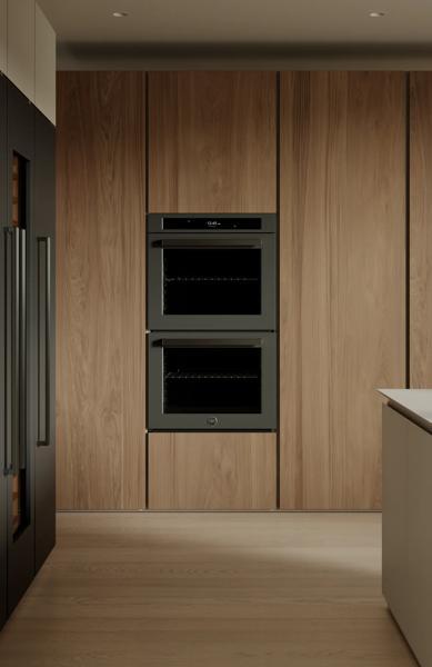 Bertazzoni FPRO30FDVTC 30'' Double Convection Oven With Steam - Self Clean - Carbonio