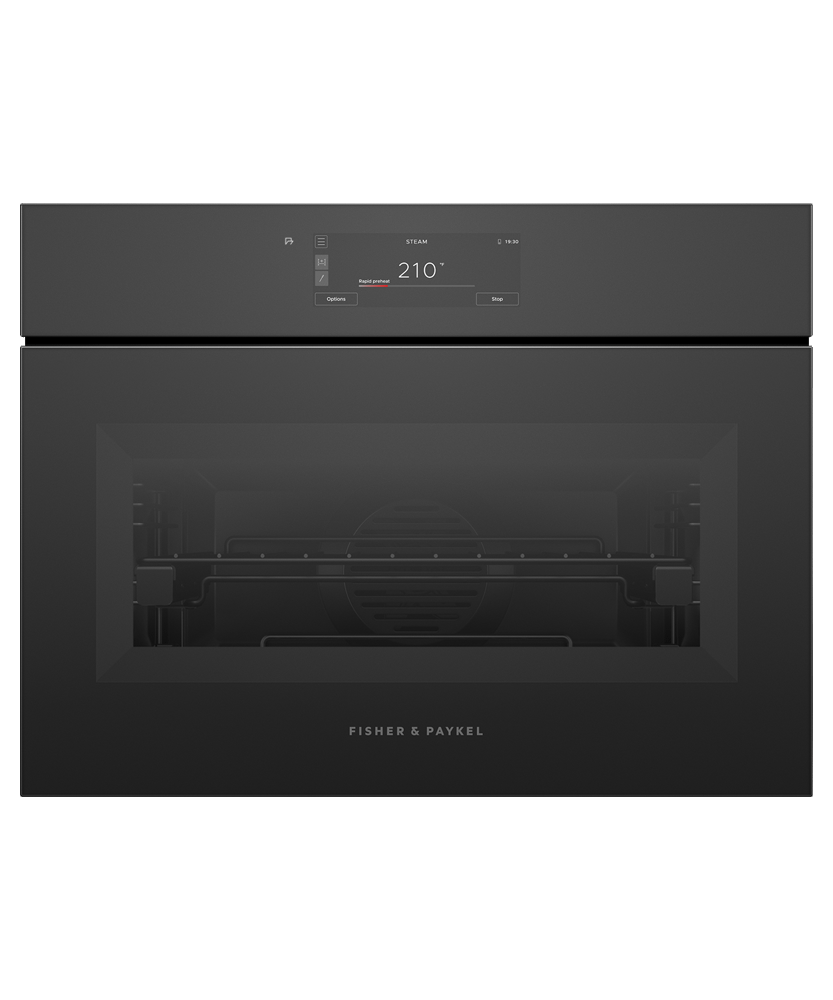 Fisher & Paykel OS24NAMHUNB5 24" Series 11 Minimal Handleless Compact Combi-Steam Oven