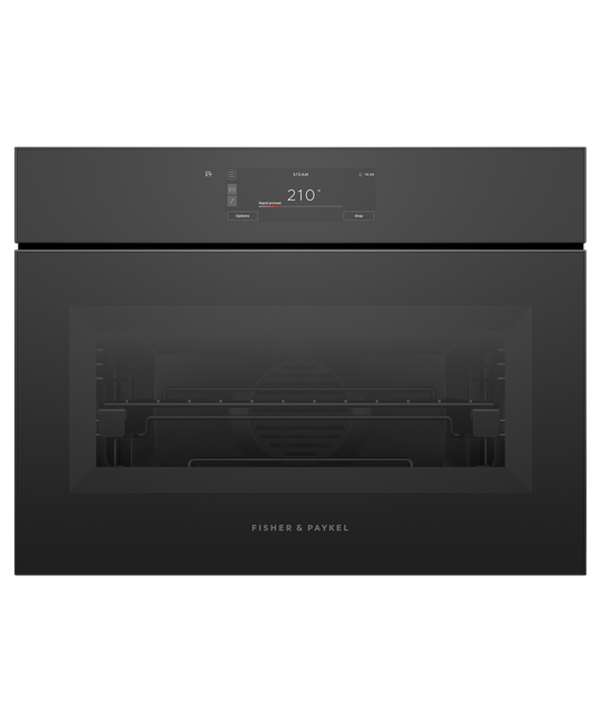 Fisher & Paykel OS24NAMHUNB5 24" Series 11 Minimal Handleless Compact Combi-Steam Oven