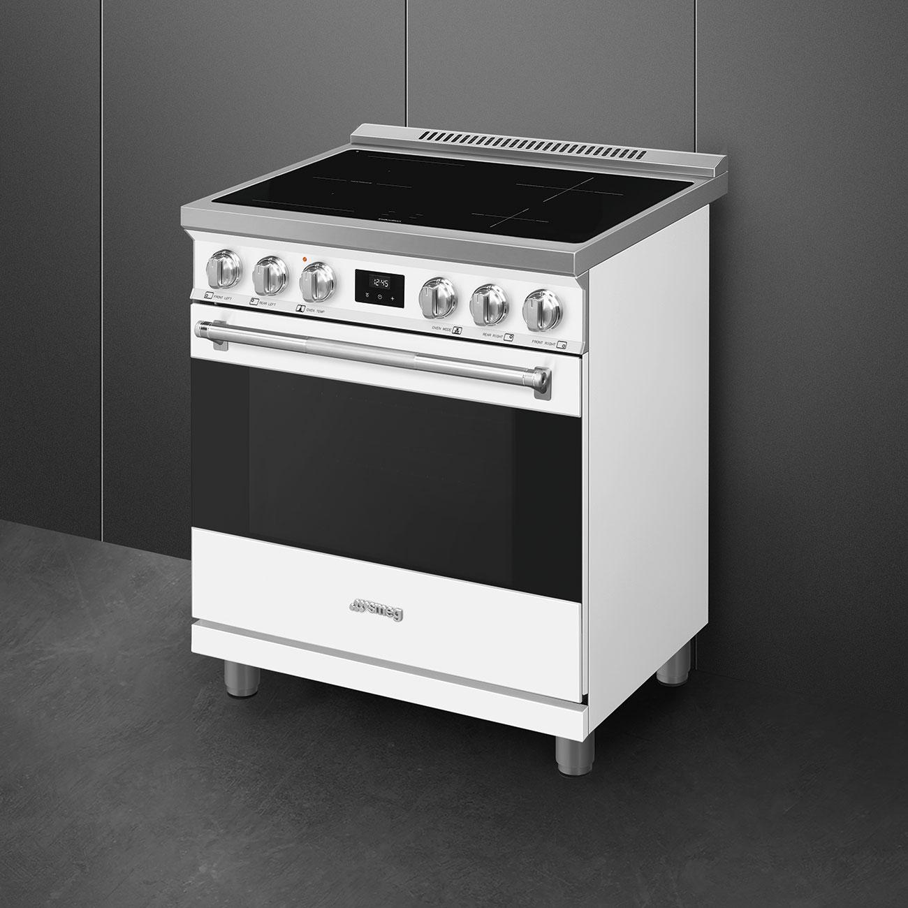 Smeg SPR30UIMMW Smeg Range With Induction Hob 30" Spr30Uimmw