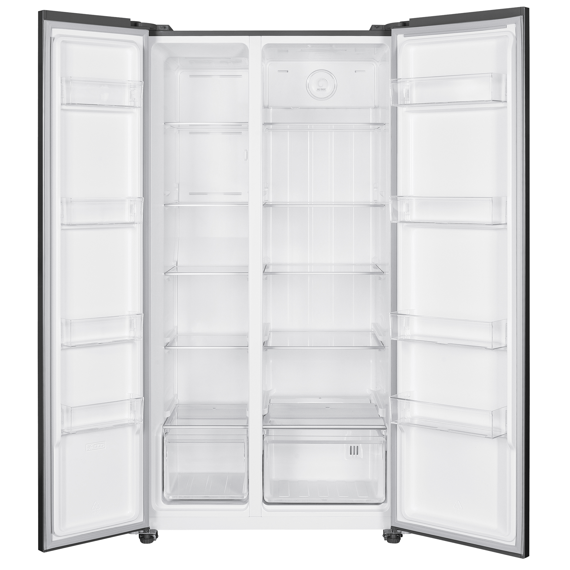 Element Appliance ERX21FDS Element Electronics 21.4 Cu. Ft. Side-By-Side Refrigerator - Stainless Steel (Erx21Fds)