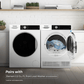 Element Appliance ECD4224EGW Element 4.0 Cu. Ft. Front Load Electric Dryer - White, Energy Star (Ecd4224Egw)