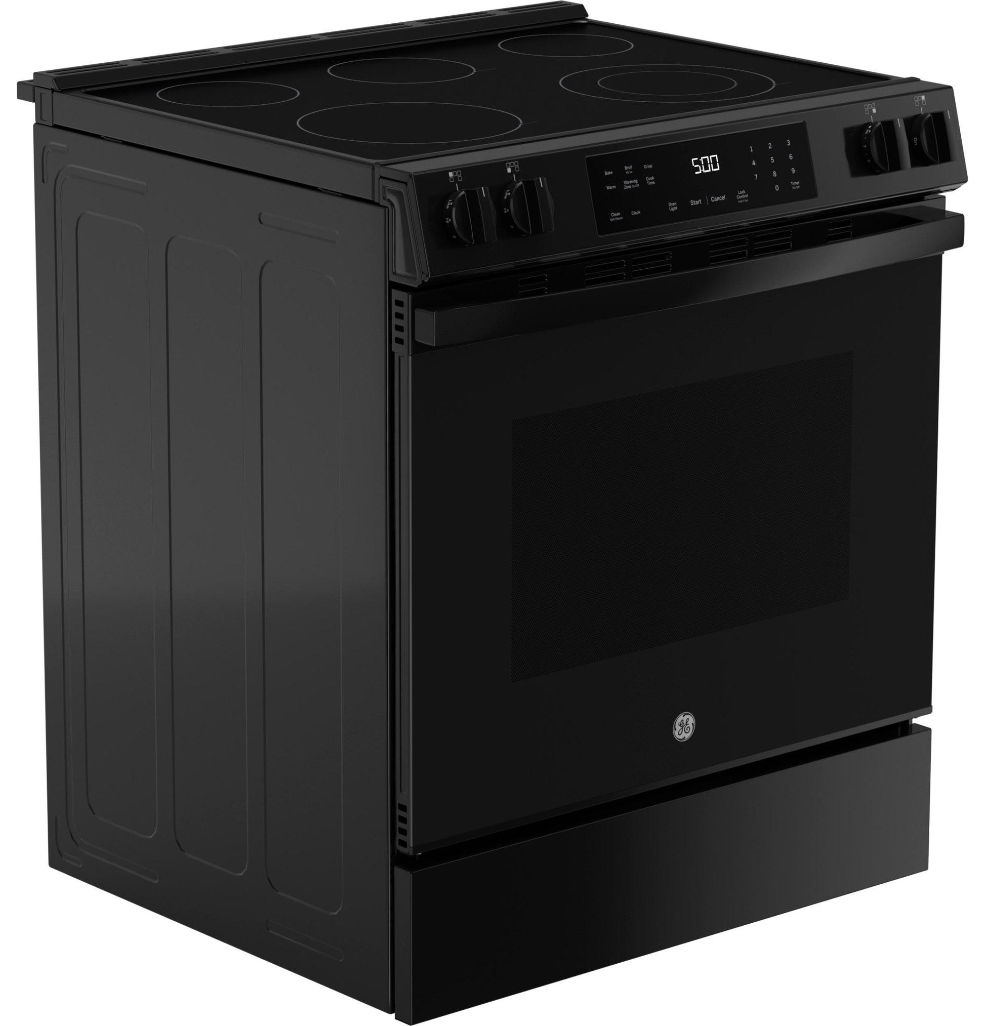 Ge Appliances GRS500PVBB Ge® Energy Star® 30" Slide-In Electric Range With Crisp Mode