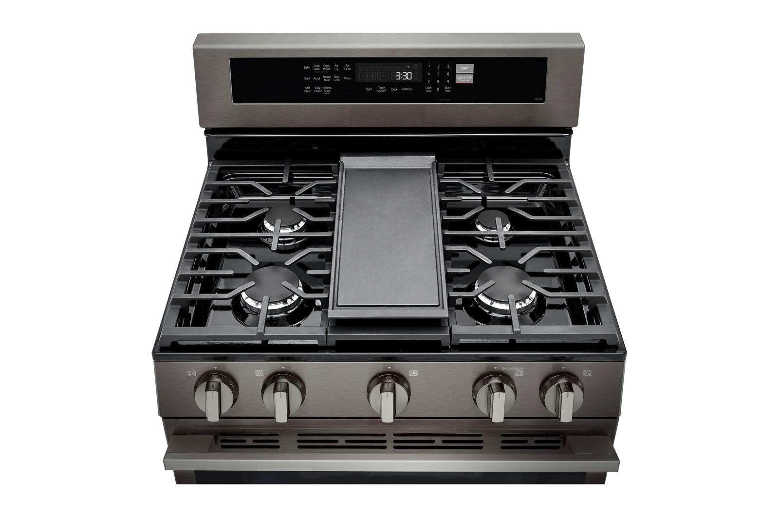 Lg LRGN6325Z 6.3 Cu. Ft. Smart Wi-Fi Enabled Probake Convection® Gas Range With Air Fry & Easyclean®