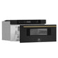 Forno FMWDR300030BLK Forno Capoliveri Espresso 30-Inch Microwave Drawer, Black, 1.2 Cu.Ft, 1500 Watts, Built-In, Touch Control Lcd Display, Auto-Touch Open/Close, 11 Power Levels, Sensor Cooking